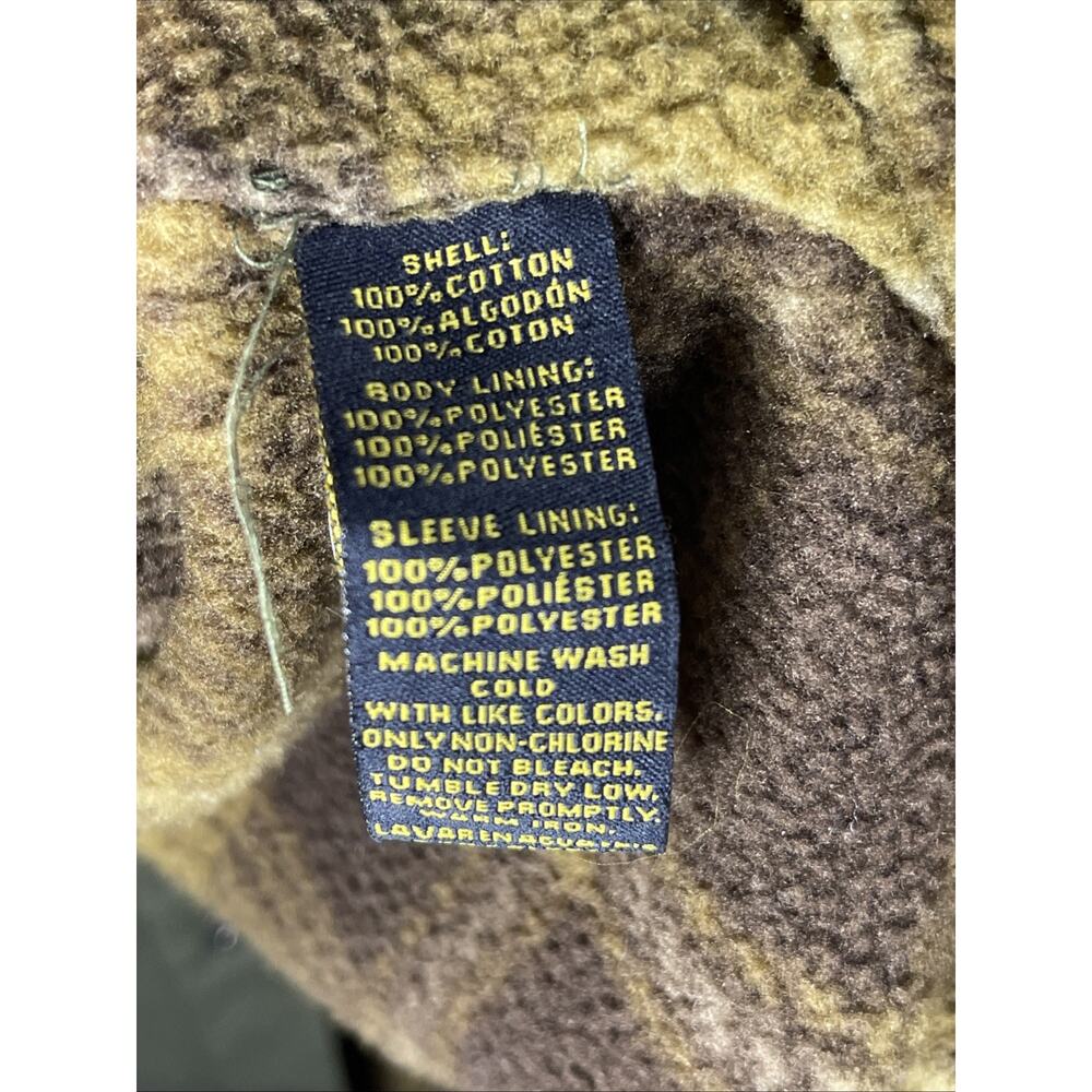 Stanley Canvas Heavy Duty Work Jacket Blanket Interior Size Large - Picture 10 of 10